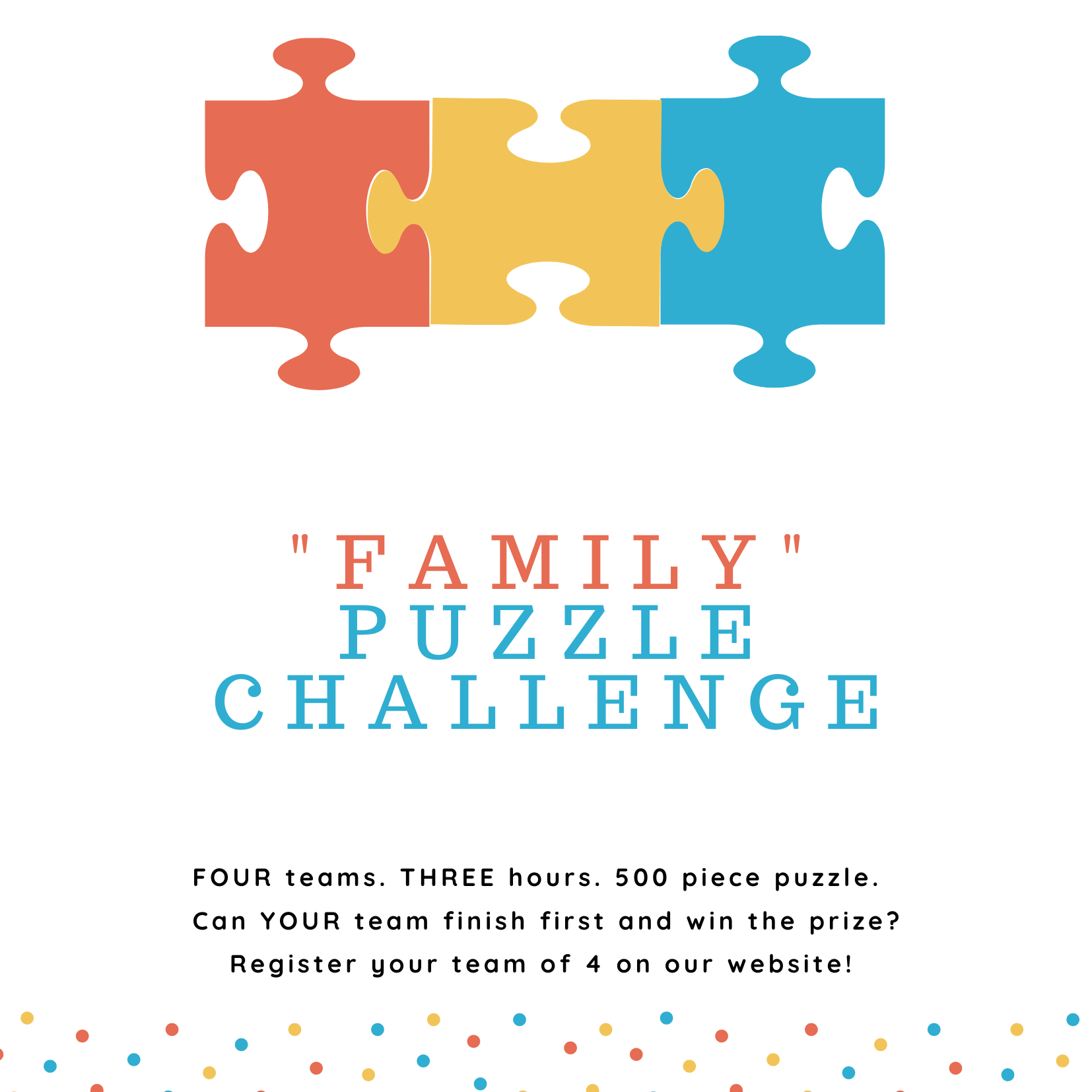 Family Puzzle Challenge - Clayton Liberty Township Public Library